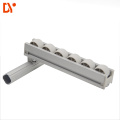 Industrial Aluminium 6005T6  roller track and conveyor roller for rack system